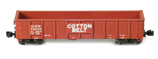 SSW (Cotton Belt) 2420 Waffle Gondola