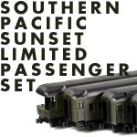 Southern Pacific Sunset Limited Passenger Set