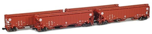 ATSF PS2-CD Covered Hoppers