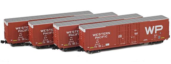 Greenville 60’ Boxcars | Western Pacific