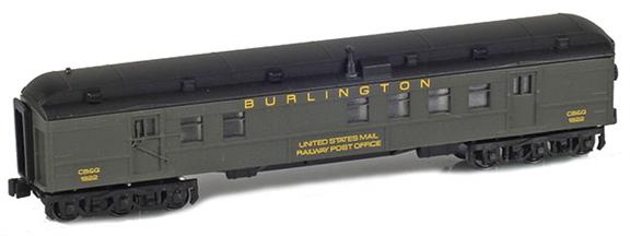 BURLINGTON RPO UNITED STATES MAIL RAILWAY POST OFFICE
