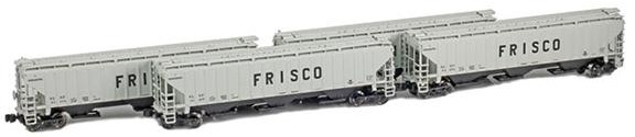 Frisco (SLSF) PS2-CD Covered Hoppers