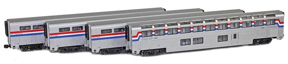 72050-1 Amtrak® Superliner Phase III | 4 pack Sleeper